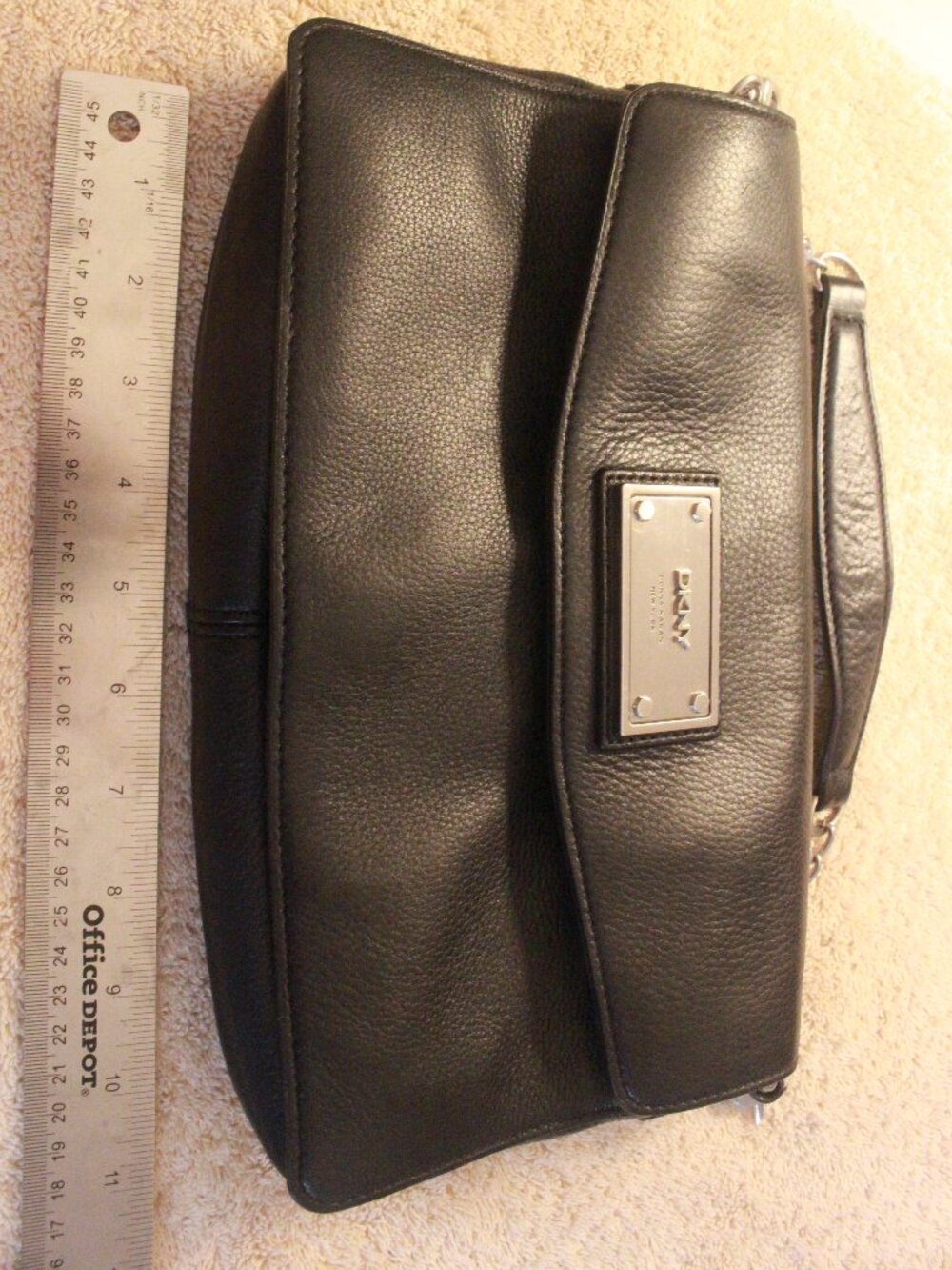 DKNY Black Flap Handbag
